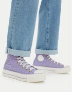 Converse Кецове Chuck Taylor All Star Lift Platform Knit Kadın Mor A13644C