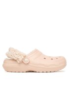Crocs Чехли Classic Fleece Lined Clog Quartz 211396