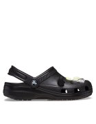 Crocs Чехли Classic Glow Black Cat Clog K 210387