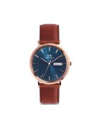 Daniel Wellington Часовник Classic Day Display 40 DW00100830 Розово злато
