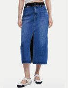 Desigual Дънкова пола 25SWFD02 Regular Fit