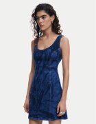 Desigual Дънкова рокля 25SWVD01 Slim Fit