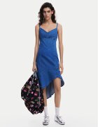 Desigual Дънкова рокля Munich 25SWVD07 Regular Fit