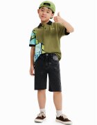 Desigual Дънкови шорти 23SBDD01 Regular Fit