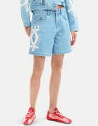 Desigual Дънкови шорти Wakand 26SWDD45 Relaxed Fit