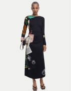 Desigual Ежедневна рокля Fiona 25WWVW08 Slim Fit