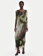 Desigual Ежедневна рокля Godiva 25WWVK41 Slim Fit