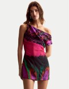 Desigual Лятна рокля Beattl Lacroix 26SWVW59 Regular Fit