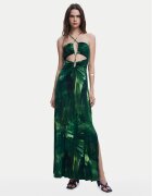 Desigual Лятна рокля Montpellier 25SWVK55 Slim Fit