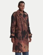 Desigual Преходно палто Brushed Lacroix 25WWEW05 Loose Fit