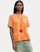 Desigual Тишърт Genova 26SWTK48 Regular Fit