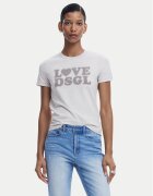 Desigual Тишърт Love Dsgl 25SWTK10 Regular Fit