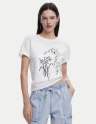 Desigual Тишърт Paraguay 25SWTKAB Regular Fit