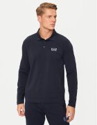 EA7 Emporio Armani Тениска с яка и копчета 8NPF15 PJVQZ 0208 Regular Fit