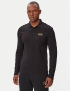 EA7 Emporio Armani Тениска с яка и копчета 8NPF17 PJVUZ 1200 Regular Fit