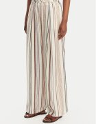 Eleh Текстилни панталони SS260132 Екрю Relaxed Fit