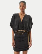 Elisabetta Franchi Коктейлна рокля AB-765-51E2 Regular Fit