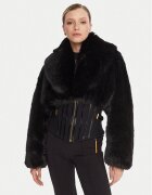 Elisabetta Franchi Кожено палто GB-05A-57E2-V980 Regular Fit