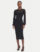 Elisabetta Franchi Плетена рокля AM-53B-67E2-V460 Slim Fit