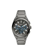 Fossil Часовник Everett Chronograph FS6107 Сив