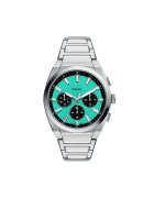 Fossil Часовник Everett Chronograph FS6117 Сребрист
