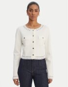 Fracomina Кардиган FR26ST8010K52401 Екрю Regular Fit