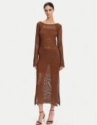 Fracomina Плетена рокля FS25SD5004K514O7 Slim Fit