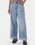 G-Star Raw Дънки Roxx D28394-D536 Светлосиньо Wide Leg