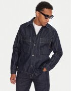 G-Star Raw дънкова риза Mosa D26462-D577 Тъмносин Relaxed Fit