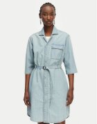 G-Star Raw Дънкова рокля D28853-E356 Светлосин Regular Fit