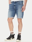G-Star Raw Дънкови шорти 3301 D10481 D634 H096 Син Slim Fit