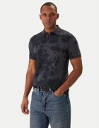 G-Star Raw Тениска с яка и копчета Dunda D27035-C335 Тъмносин Slim Fit