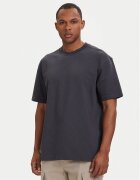 G-Star Raw Тишърт Slub D28889-E512 Тъмносив Relaxed Fit