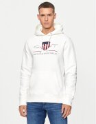 Gant Суитшърт Archive Shield 2047082 Екрю Regular Fit