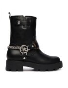 Guess Боти FLFYAZ ELE10 Черен