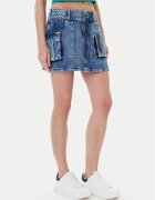 Guess Дънкова пола W5YD0L D5R01 Regular Fit