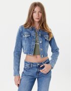 Guess Дънково яке W5YN53 D5QP2 Regular Fit