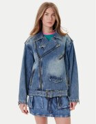 Guess Дънково яке W5YN70 D4XYZ Regular Fit