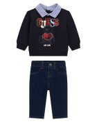 Guess Комплект суитшърт и панталон от плат I6BG06 K5811 Regular Fit