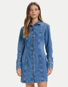 Guess Jeans Дънкова рокля W5BK48 D5M48 Slim Fit