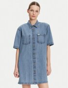 Guess Jeans Дънкова рокля W5GK99 D5M81 Regular Fit