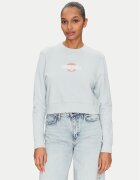 Guess Jeans Суитшърт W5GQ20 K68I4 Светлосиньо Regular Fit