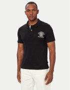 Guess Jeans Тениска с яка и копчета M6YP05 K3978 Regular Fit
