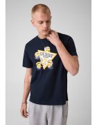 Guess Jeans Тишърт 183589 Син Classic Fit