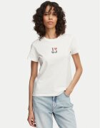 Guess Jeans Тишърт W6GI45 K8HM0 Светлосиньо Regular Fit