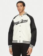 Guess Jeans Яке бомбър M5GL32 WHAA2 Светлосиньо Regular Fit