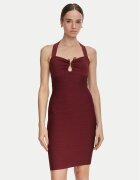 Guess Коктейлна рокля W6YK57 Z1044 Slim Fit