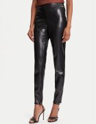 Guess Панталони от имитация на кожа New Prescilla Regular W4BB18 WGIK0 Slim Fit