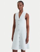 Guess Плетена рокля W6GK53 Z0658 Светлосиньо Regular Fit