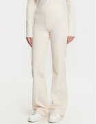 Guess Плетени панталони V5RB06 KCLH0 Екрю Regular Fit